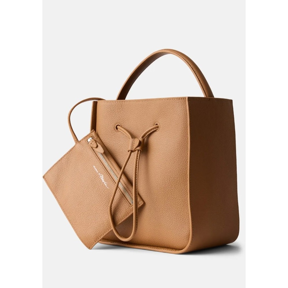 3.1 Phillip Lim brown bag Soleil Small Bucket Bag Drawstring Bag